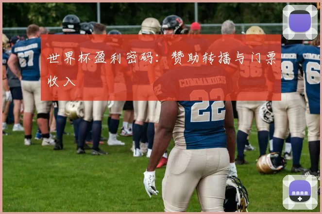 世界杯盈利密码：赞助转播与门票收入