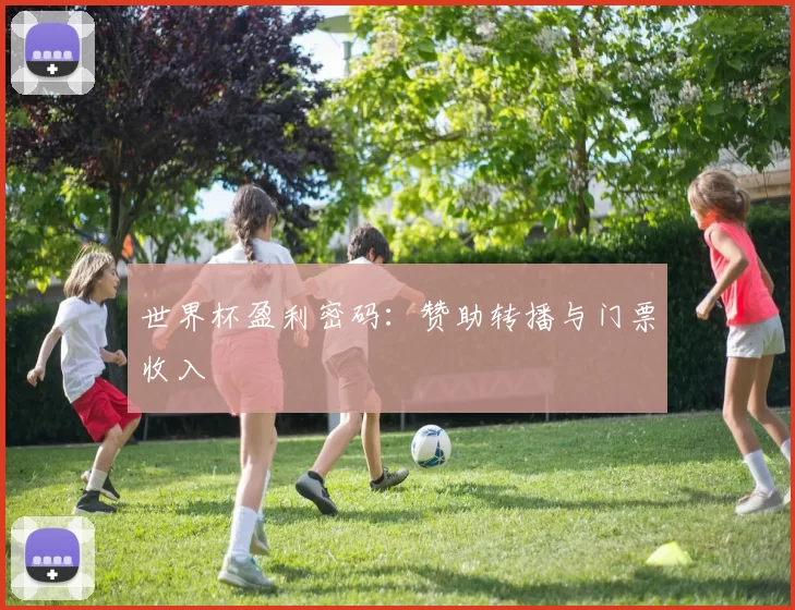 世界杯盈利密码:赞助转播与门票收入