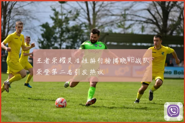王者荣耀灵活性排行榜揭晓WE战队荣登第二名引发热议