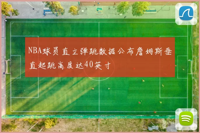 NBA球员直立弹跳数据公布詹姆斯垂直起跳高度达40英寸